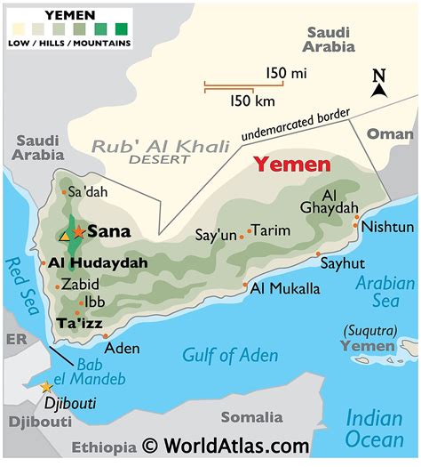 Yemen Maps & Facts - World Atlas