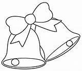 Christmas bells coloring Pages To Download And Print For Free sketch template