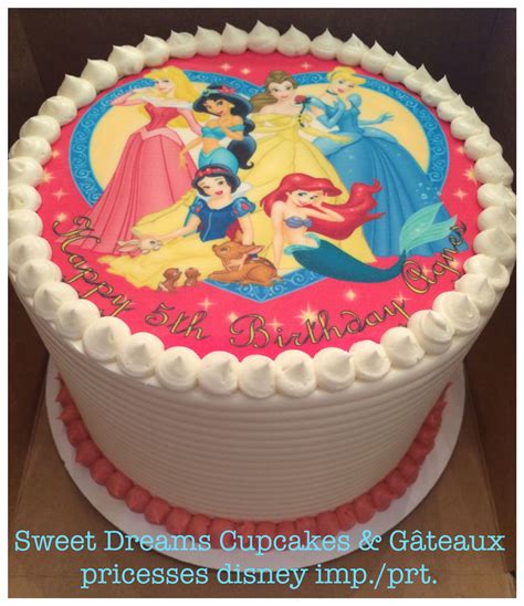 Cake, edible printing, Disney Princesses Edible Printing, Disney Princesses, Impression ...