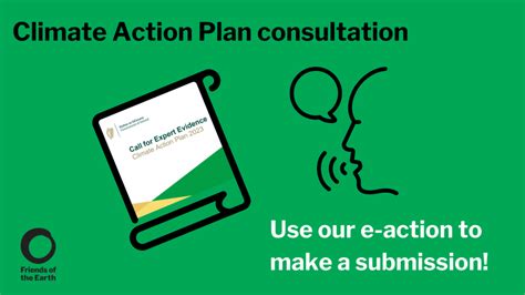 Make a submission to the Climate Action Plan 2023 consultation | Friends of the Earth