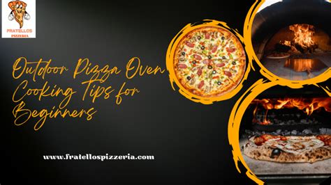 Outdoor Pizza Oven Cooking Tips for Beginners