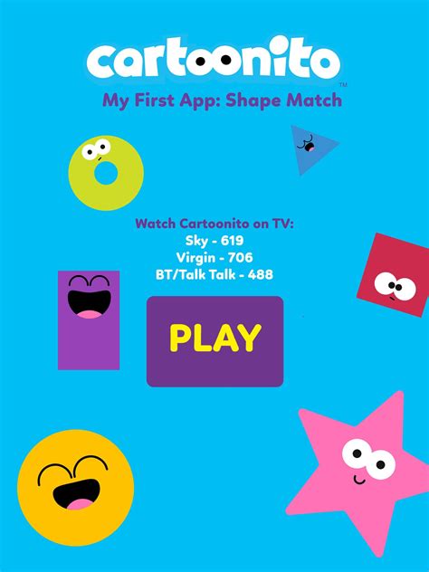 Descarga de APK de Cartoonito: My First App - Shape Match para Android