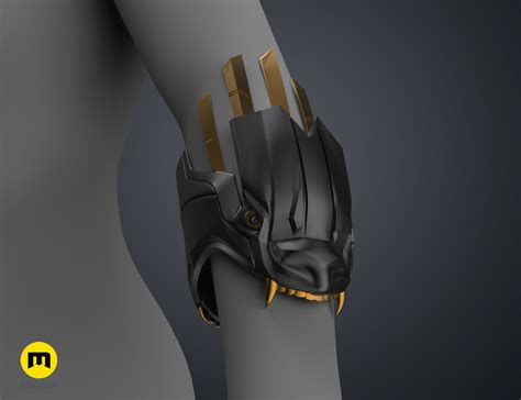 3D file Shuri’s Vibranium Gauntlets - Wakanda Forever・Template to ...