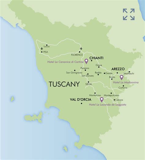 Quotidiano Nazionale Arezzo Italy Map