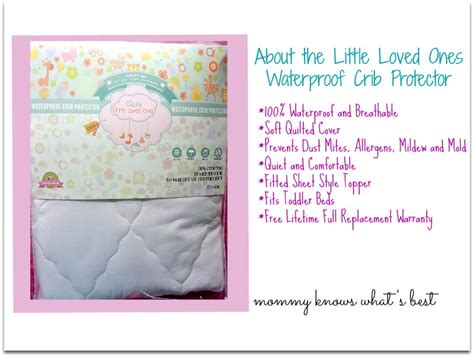 Waterproof Crib Mattress Protector When Little Kids Get Sick