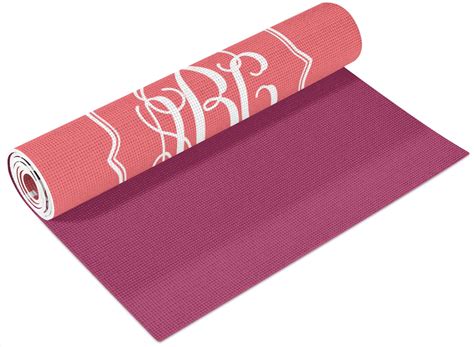 Mums Flower Yoga Mat - Printed Front and Back (Personalized ...