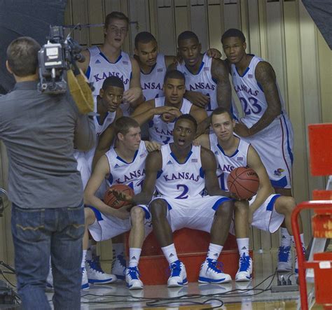 KU men's basketball media day | KUsports.com