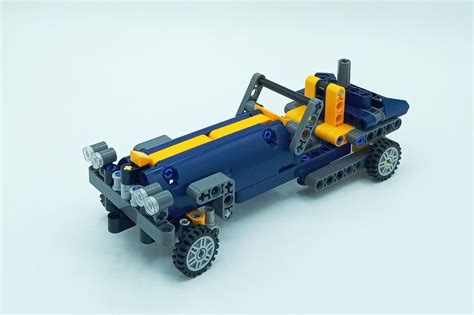 LEGO MOC 42147 Classic Speedster by Nequmodiva | Rebrickable - Build with LEGO