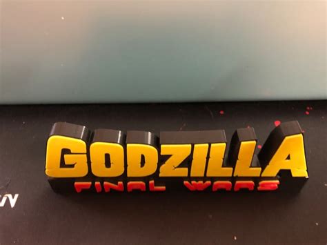 Godzilla Final Wars Logo - Etsy