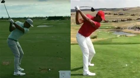 Watch Tony Finau swing all-out chasing a staggering 200 mph ball speed