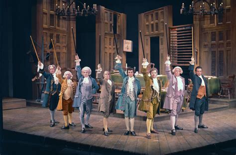 Review: ‘1776,’ a Musical Portrait of Squabbling Politicians - The New York Times