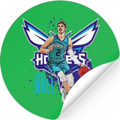 LaMelo Ball Charlotte Hornets Stickers, LaMelo Ball Sticker Fan Gifts ...