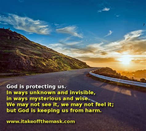 God's Protection - "I Take Off The Mask!" - Quotes, Poems, Prayers, Bible Verses and Devotionals ...