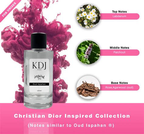 Kdj Inspired - Unisex 166C - Oud Ispahan Dior for Unisex