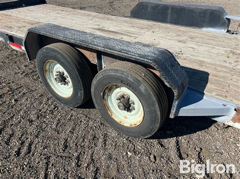 2018 Landoll LT1422A 22’ T/A Tilt-deck Flatbed Trailer BigIron Auctions