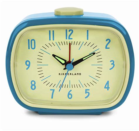 Kikkerland Retro Alarm Clock – NoveltyStreet