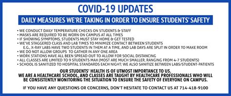 COVID-19 Updates | MT School