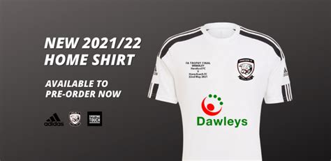 NEWS | New 21/22 Home Kit Launched for Wembley | Hereford FC - The Official website of Hereford FC