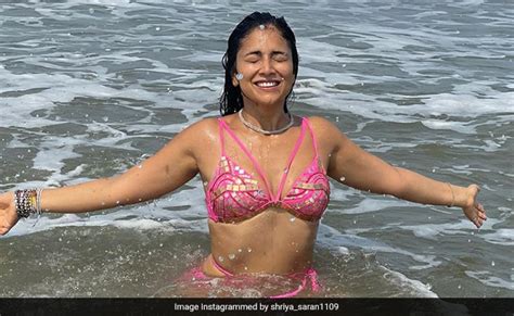 Drishyam Actor Shriya Saran Makes A Splash On Instagram, Shares Pics ...