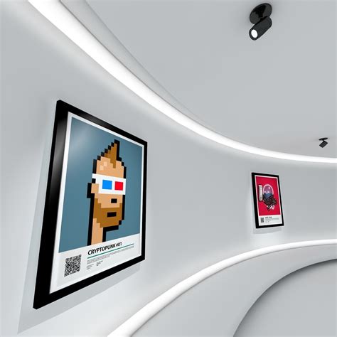 VR Digital Art Exhibition Meta Gallery 3D model | CGTrader