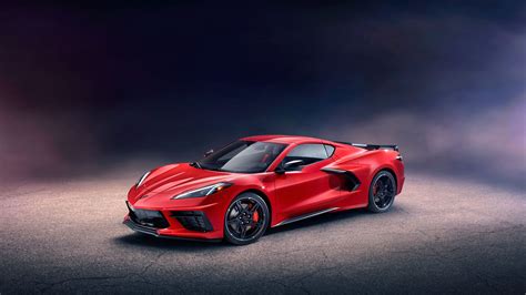 2560x1440 2020 Chevrolet Corvette Stingray C8 Front 1440P Resolution HD ...