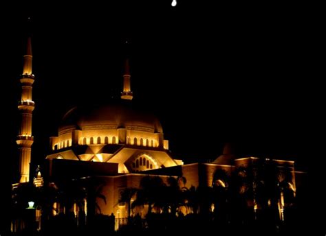 Islamic Mosque Wallpaper Hd In The Night | Full HD Wallpapers