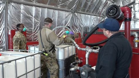 Fluorine-free foam flows to Air Force bases as DoD removes PFAS from firefighting activities ...