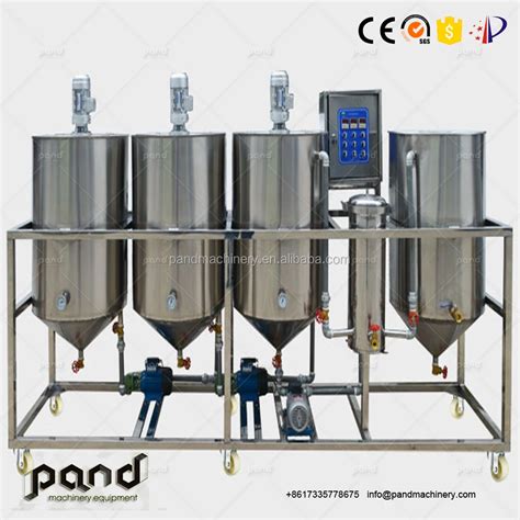 B100 Grade Biodiesel Production Machine/biodiesel Making Plant From ...