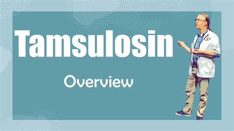 Tamsulosin 0.4mg Overview | Including Side Effects and Use for kidney stones - YouTube