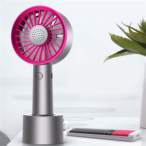 Portable Rechargeable Handheld Mini Fan With Aromatherapy 1200mAh ...