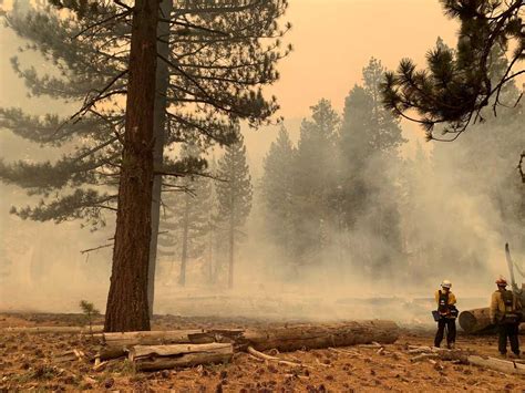 Lake Tahoe Residents Fleeing A Massive Fire Wonder What's Next : NPR