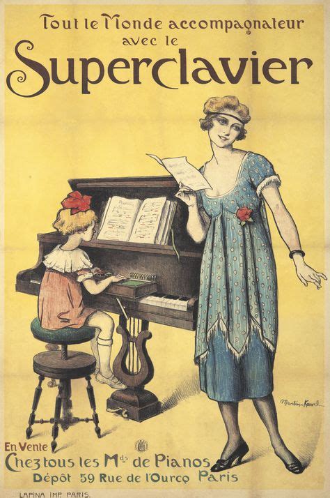 16 Piano Posters ideas | vintage images, piano, vintage posters