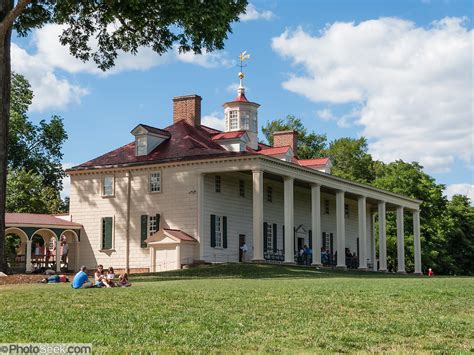 Mount Vernon, Virginia, USA, plantation home of George Washington ...