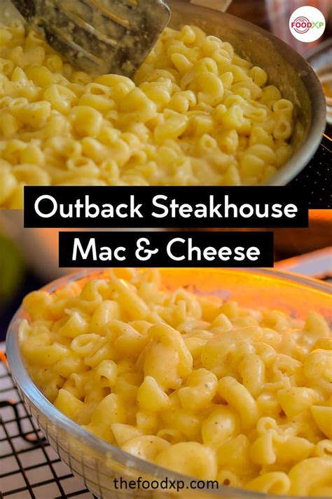 Outback Steakhouse Mac And Cheese Copycat Recipe - TheFoodXP | Recipe ...