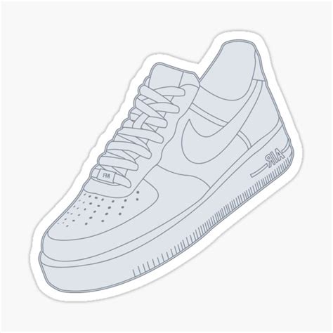 Air Force 1 Stickers | Redbubble