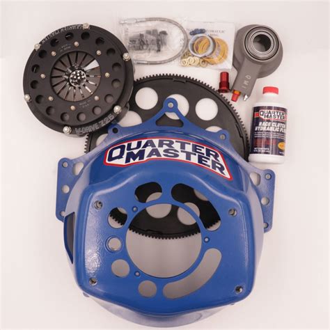 Steel Bellhousing Kit - V-Drive Clutch - 7.25" - Quarter Master USA