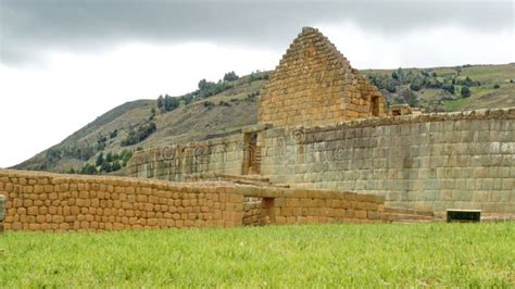 Temple of the Sun at Ingapirca Stock Image - Image of archaeology ...