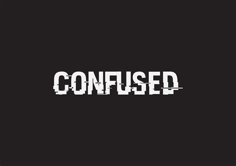 CONFUSED logo | Negative space logos, Typographic logo, Funny quotes