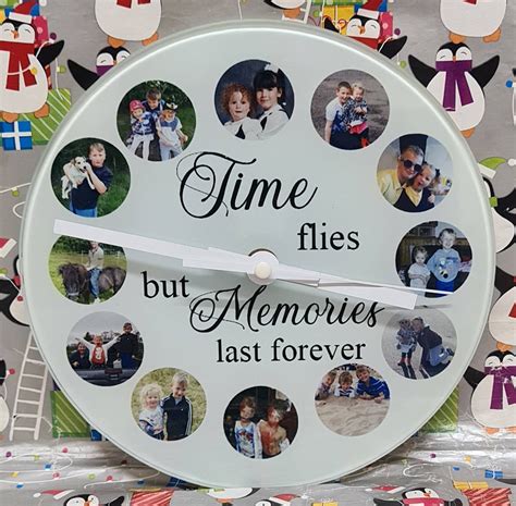 Personalised photo clocks | Etsy