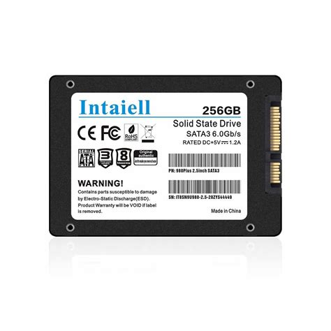 Intaiell 256GB SSD- SATA III 6GB/S 2.5 Inch 3D Nand Flash Internal Solid State Drive for Gaming ...