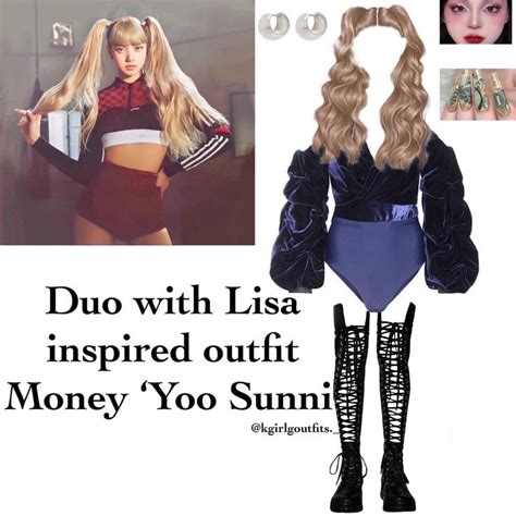 Duo with Lisa inspired outfit Money in 2023 | Outfit inspirations ...