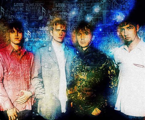 Mansun English Alternative Rock Band Paul Draper Dominic Chad Stove ...