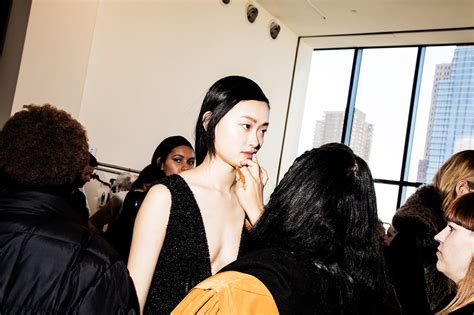 Backstage at Calvin Klein’s Fall Show - The New York Times