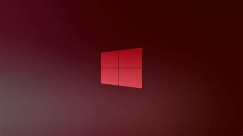 Red Windows Logo Wallpapers - Top Free Red Windows Logo Backgrounds ...