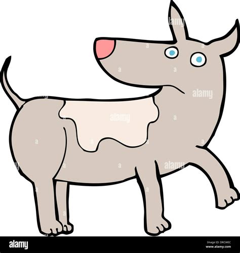 funny cartoon dog Stock Vector Image & Art - Alamy