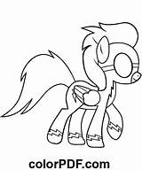 Spitfire My Little Pony – Coloring Pages And Books In PDF sketch template