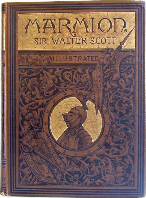 Beautiful Books: Marmion by Sir Walter Scott | Book cover illustration, Antique books ...