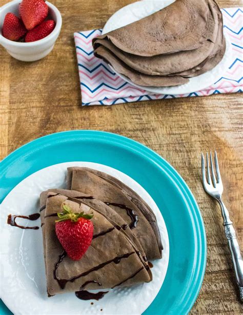 Chocolate Dessert Crepes Recipe