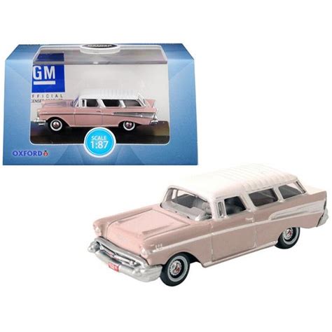 Oxford Diecast 87CN57001 1957 Chevrolet Nomad Top 1 by 87 HO Scale ...