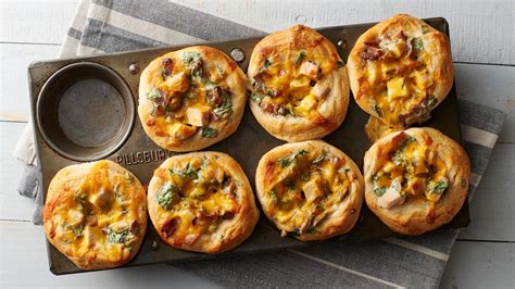 Mini Chicken Bacon Ranch Pot Pies Recipe - Pillsbury.com